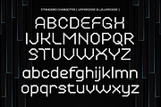 Pixelinx - Futuristic Display Pixel, a Sans Serif Font by Shakira Studio (Thumbnail 9 of 10)