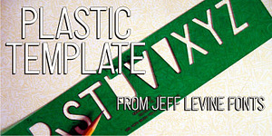 Plastic Template JNL