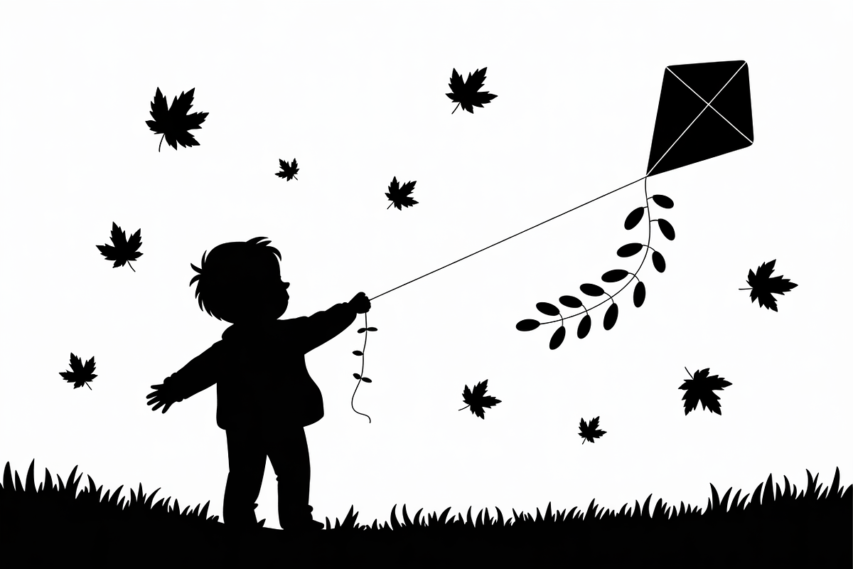 Kids Flying Kite Laser Cut Bundle, an Object Graphic by balal (Photo 8 of 11)