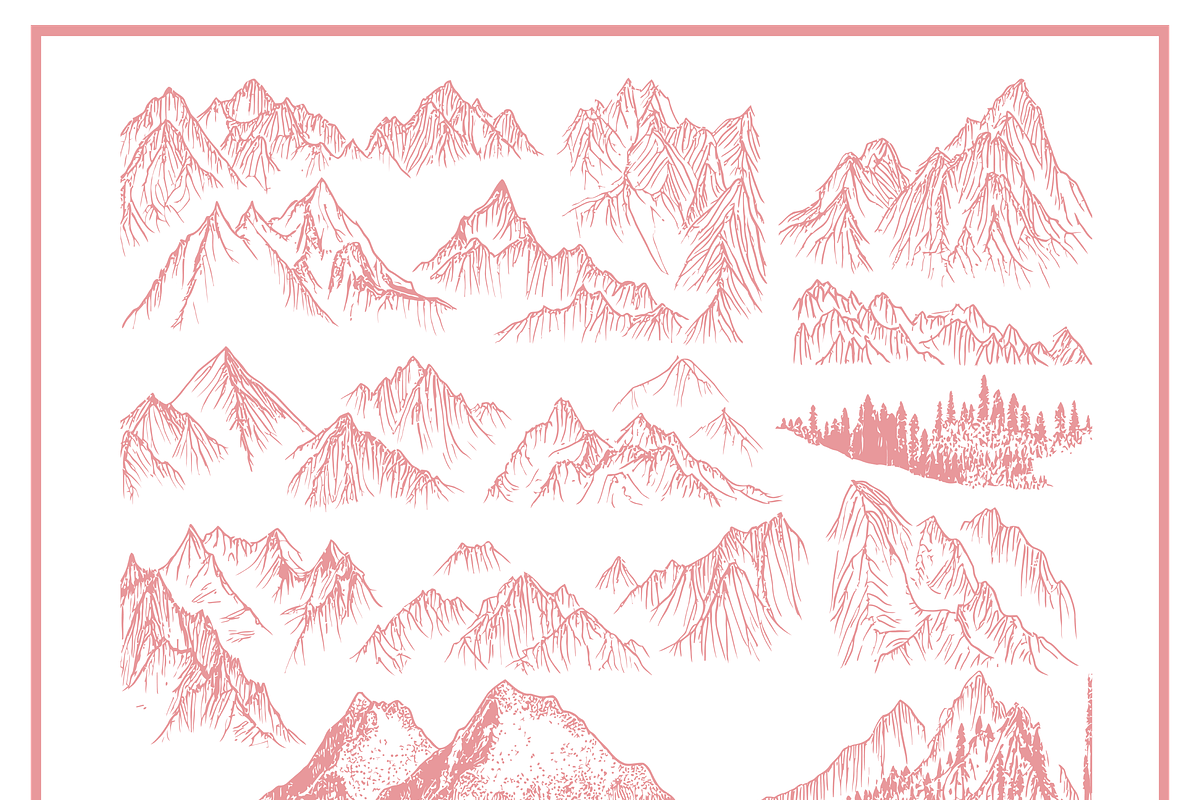 Stunning Mountain Collection, a Texture Illustration by CarWrap design (Photo 1 of 3)