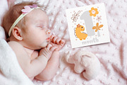 Baby Milestone Dino Girl Cards, an Object Graphic by Happy Letters (Thumbnail 2 of 5)
