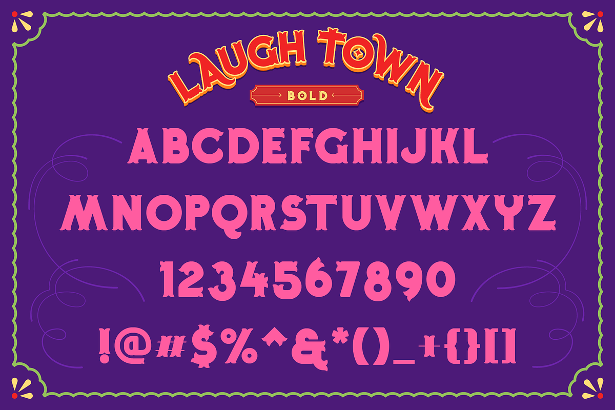Laugh Tale - Display font, a Serif Font by ghozai studio (Photo 7 of 8)