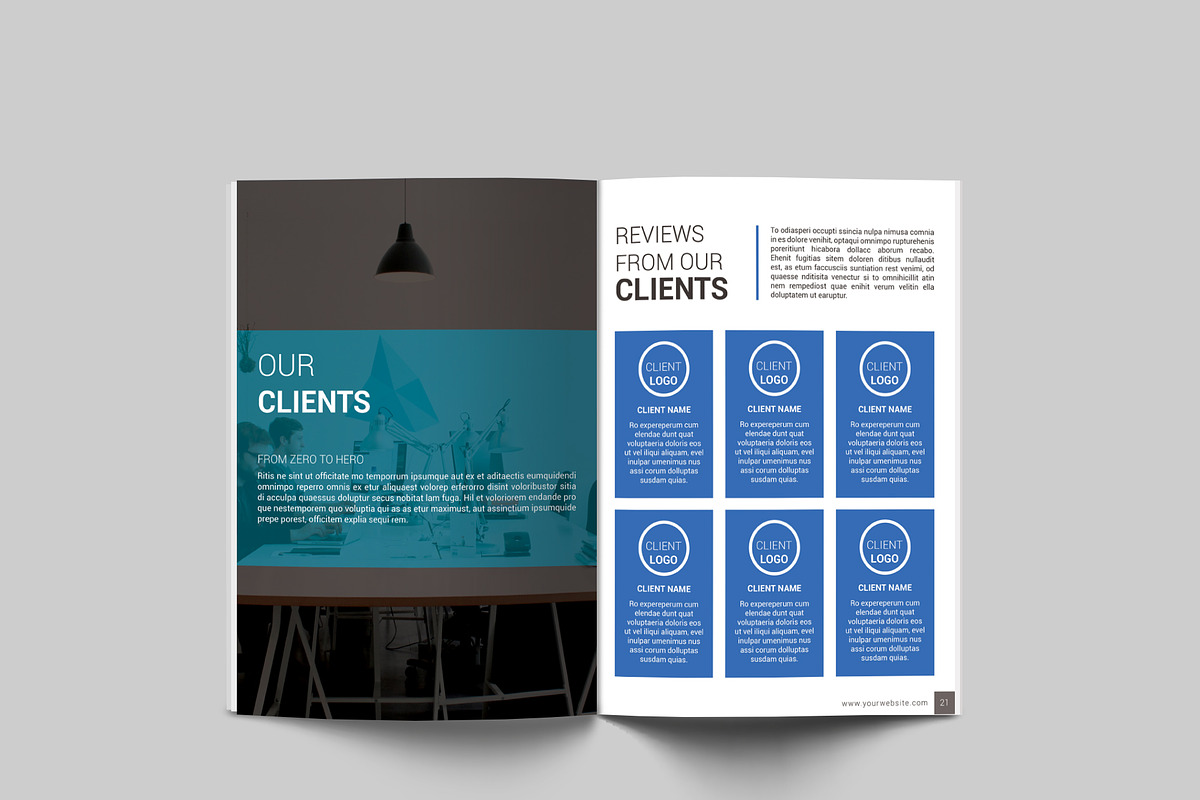 Company Profile, a Brochure Template by BoriesBechker (Photo 11 of 13)