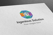 Ingenious Solution Logo, a Branding & Logo Template by BdThemes (Thumbnail 1 of 3)