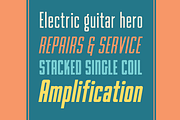 Goodland Compressed Text retro font, a Sans Serif Font by Swell Type (Thumbnail 4 of 6)
