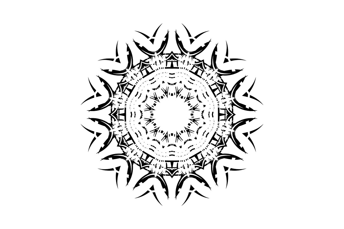 Premium Mandala Illustration Pack, a Decorative Illustration by NJ Himel (Photo 73 of 101)