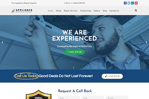 Appliance Repair WordPress Theme