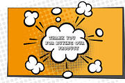 Vector Comic Speech Bubble Set, an Illustration by FourLeafLover (Thumbnail 4 of 4)