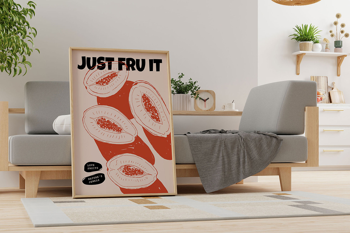 Summer Fruits Poster Builder, an Object Graphic by KetteCreate (Photo 15 of 17)