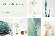 Minimal Greenery Photo Bundle, a Business Photo by Visual Bloom (Thumbnail 1 of 4)
