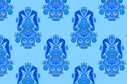Sea Horse. Art and seamless pattern, a Pattern Graphic by sovarina (Thumbnail 2 of 9)