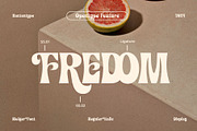Molger Retro Display Font, a Serif Font by RantautypeStudio (Thumbnail 9 of 17)