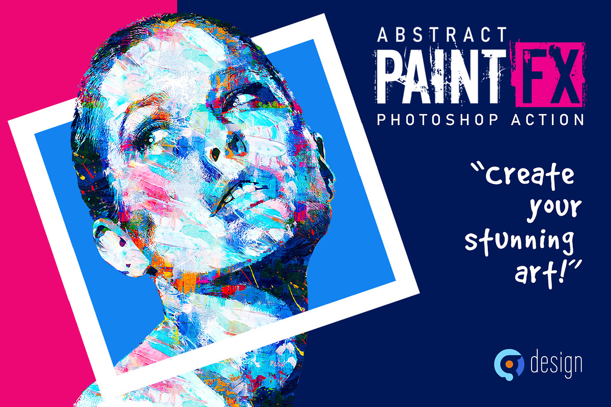 Abstract PaintFX, an Action Add-On by g design (Photo 1 of 9)
