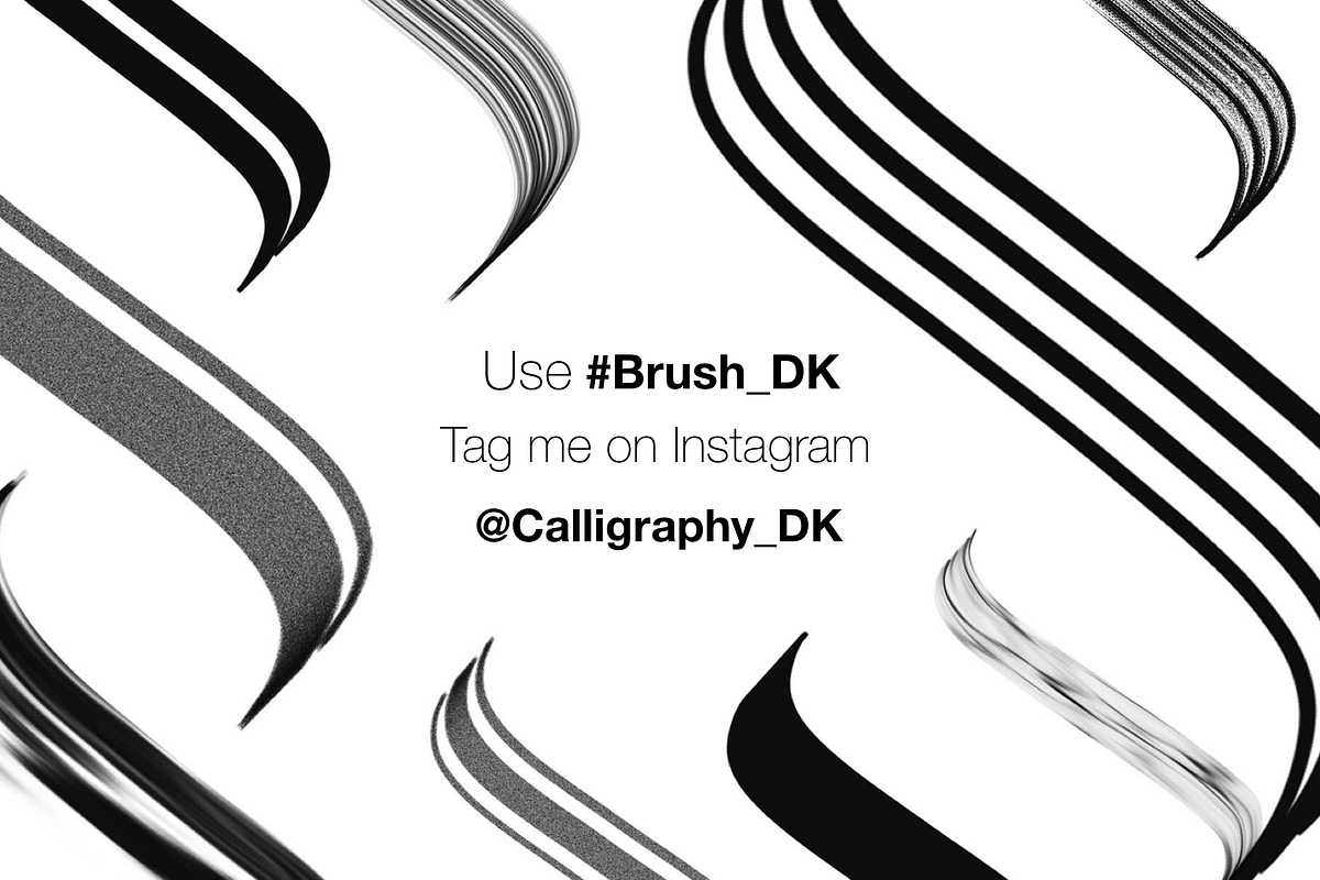 Procreate Parallel Pen!, a Brush Add-On by Calligraphy DK (Photo 5 of 6)