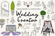 Wedding Creator Clipart, an Object Illustration by Teresa Art Store (Thumbnail 1 of 10)