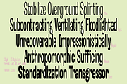 Reclymate – Extra Condensed Font, a Sans Serif Font by Zarma Type (Thumbnail 9 of 13)