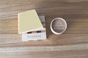 Organic Soap and cosmetic mockup
