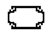 Pixel Art Border Frame SVG Bundle, an Illustration by Gfx_Store (Thumbnail 9 of 31)