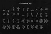 Cutout Paper Letter, Number, Symbols, an Object Graphic by smishura (Thumbnail 4 of 6)