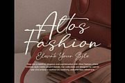 Aolona Christel Signature Font, a Script Font by Graphicxell (Thumbnail 5 of 8)