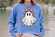 Coquette Ghost Bow Halloween PNG, a Seasonal Illustration by Rose Art (Thumbnail 4 of 4)