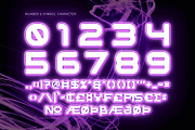 Neon Hypes, a Symbol Font by Ditatype (Thumbnail 9 of 10)