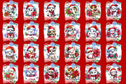 Christmas Santa Sack bundle, an Animal Illustration by ElenazlataArt (Thumbnail 4 of 10)
