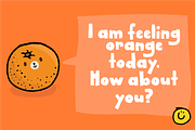 Crispy Orange font, a Sans Serif Font by pizzadudedotdk (Thumbnail 3 of 4)