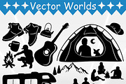 People Campfire SVG, Campfire SVG, an Object Graphic by VectorWorlds (Thumbnail 2 of 3)