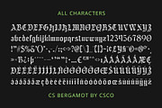 CS Bergamot – Blackletter Font, a Blackletter Font by Craft Supply Co. (Thumbnail 8 of 8)