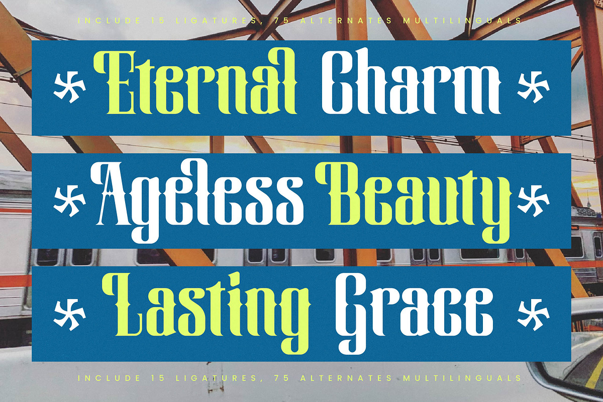 Hermatic - Modern Serif Display, a Script Font by timelesstype.co (Photo 11 of 20)