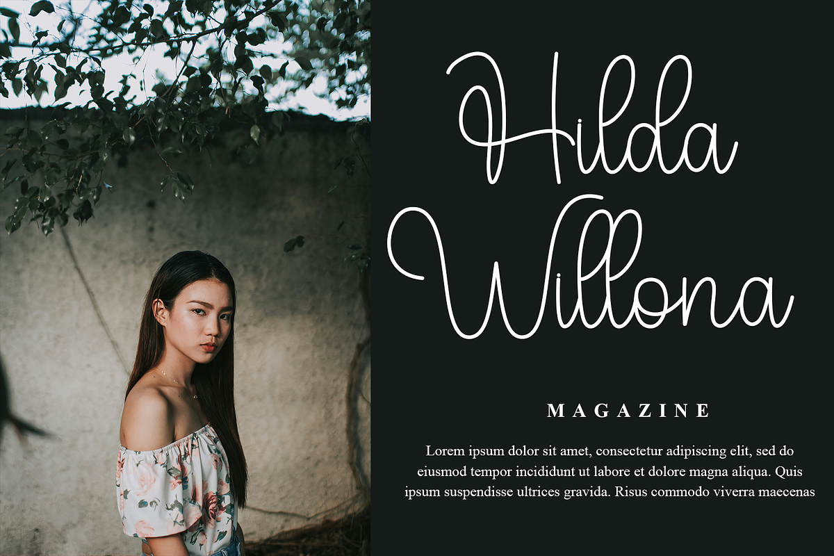 Amellia Family, a Handwritten Font by InermediaSTUDIO (Photo 4 of 8)