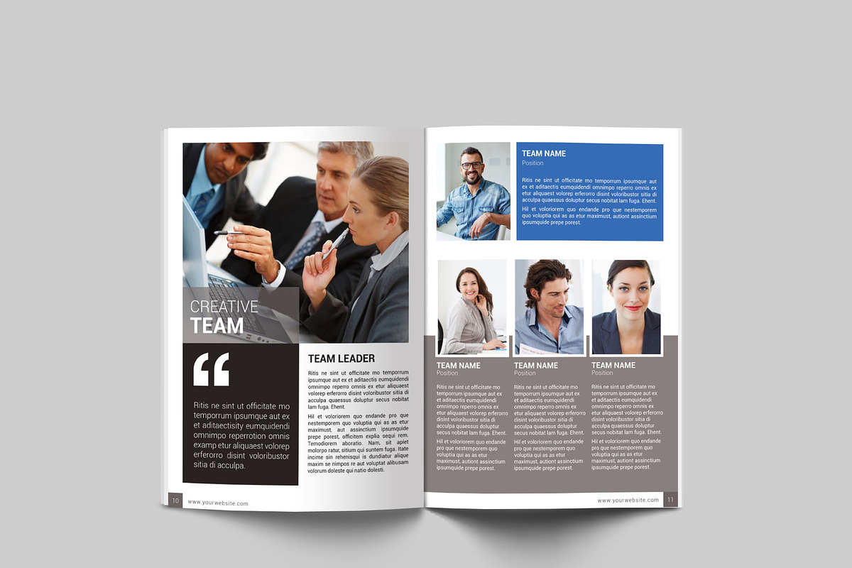 Company Profile, a Brochure Template by BoriesBechker (Photo 6 of 13)