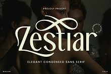 Zestiar – Elegant Condensed Sans