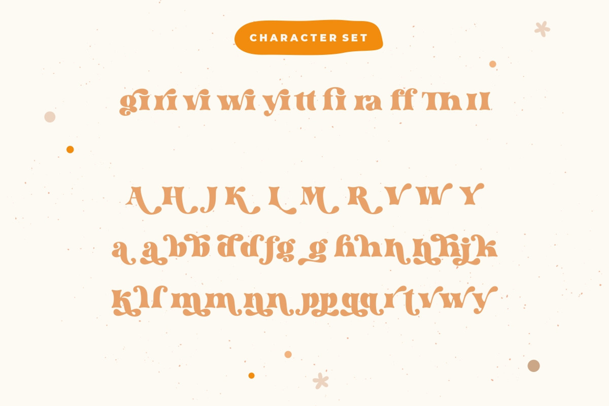 Long Beach - Fun Retro Serif Font, a Serif Font by HansCo Studio (Photo 9 of 9)