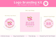 Blush Rodeo Logo Branding Kit, a Branding & Logo Template by Hell Yeah Designs (Thumbnail 4 of 7)