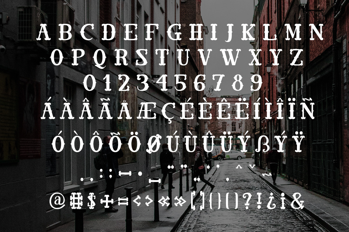 Road Shot - Display Font preview 4