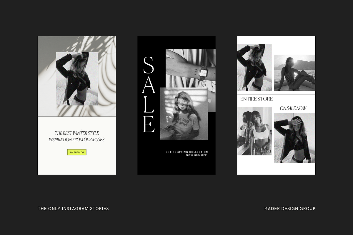 The Only Canva Instagram Bundle, a Social Media Template by ALunadoki Design (Photo 4 of 8)