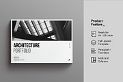 Architecture Portfolio Template Land, a Brochure Template by Work-Envance (Thumbnail 2 of 10)
