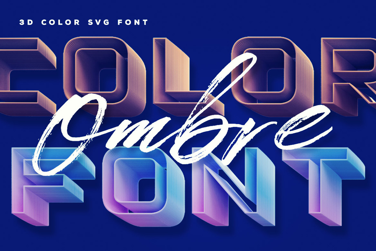 Huge Color SVG Font Bundle – 100 Set, a Font by Deeezy (Photo 63 of 102)
