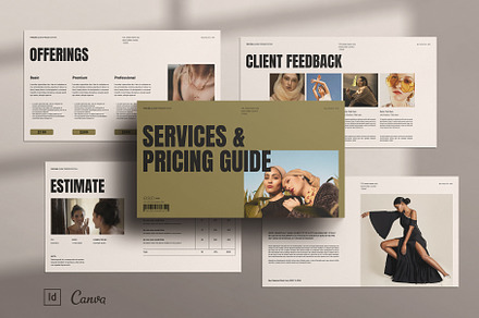 Services and Pricing Guide Template, a Presentation Template by TemplatesForest