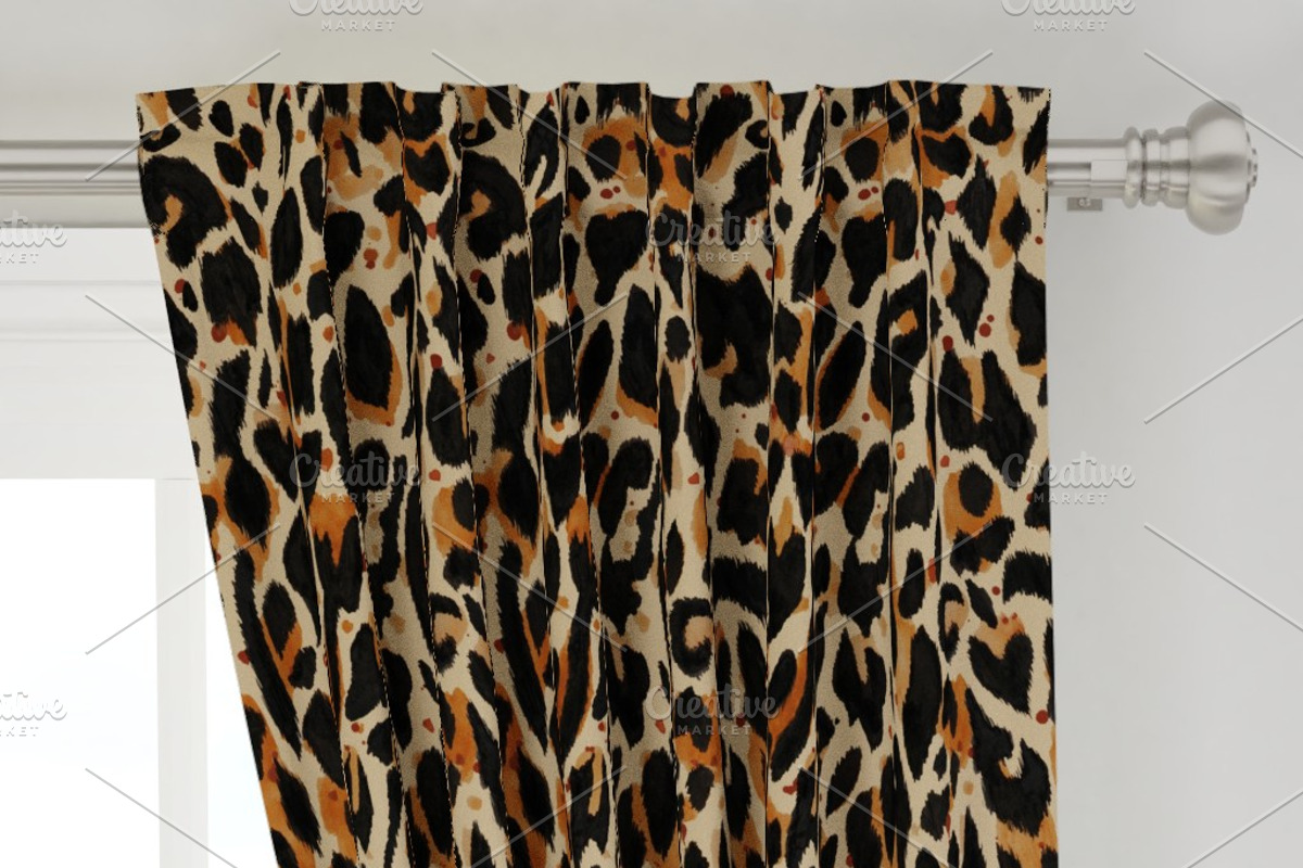 Watercolor Leopard Seamless Pattern, a Pattern Graphic by PATTERNBASE (Photo 5 of 5)