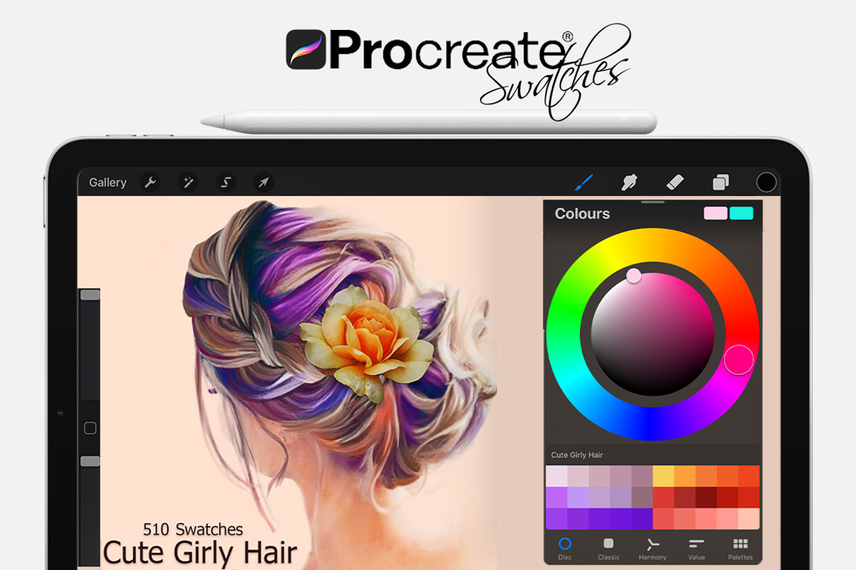 Portrait Assets for Procreate, a Brush Add-On by FaeryDesign (Photo 6 of 28)