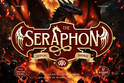 Seraphon, a Serif Font by Burntilldead (Thumbnail 1 of 13)