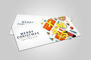 Merry Christmas greeting cards, a Card Template by Creative Graphics (Thumbnail 5 of 11)