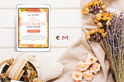 Three Autumn Sales Emails, an Email Template by Khryna Designs (Thumbnail 3 of 4)