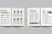 Annual Report | MS Word & Indesign, a Brochure Template by Leaflove (Thumbnail 5 of 10)
