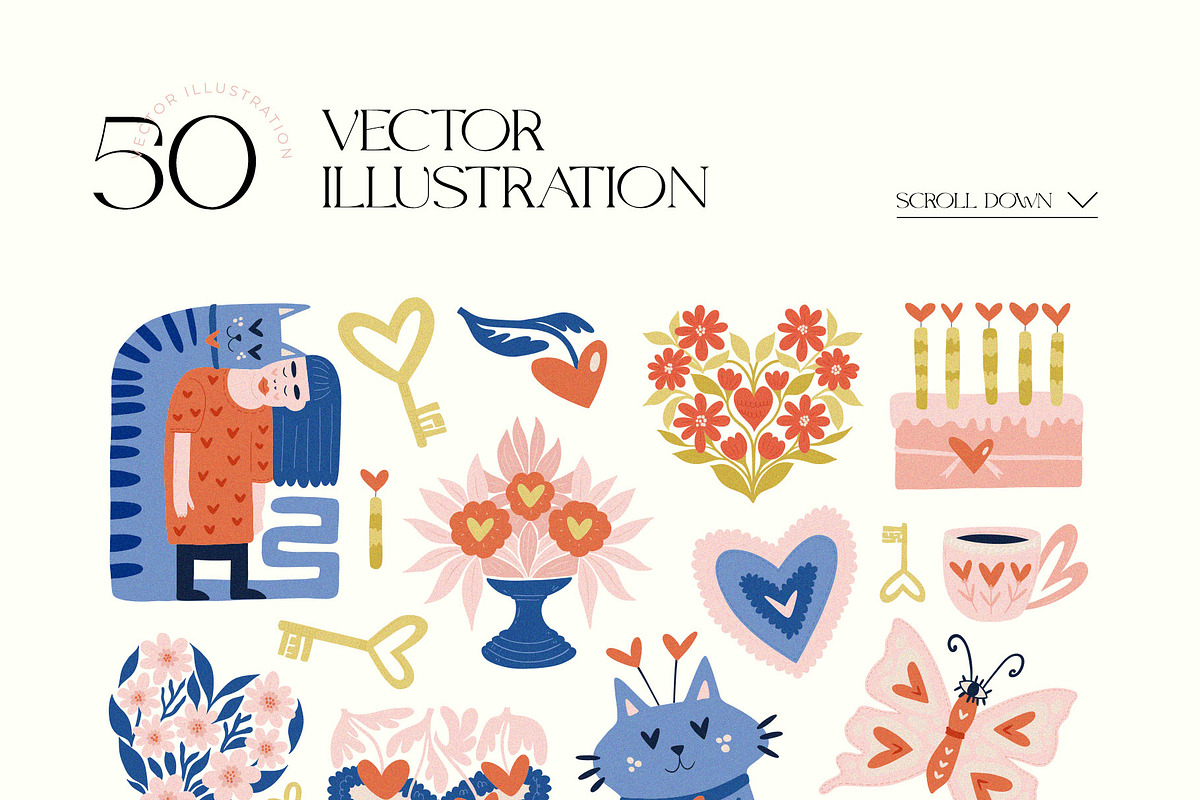 Romantic Art | Wall Art Creator, an Object Graphic by Leleka.Store (Photo 12 of 20)