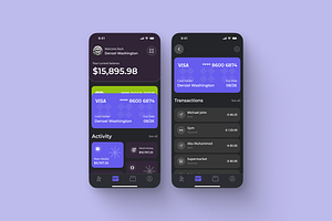 Credit Card UI Figma Template