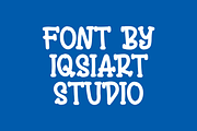 Baby Cresta - Kids Font, a Serif Font by Iqsiart Studio (Thumbnail 3 of 7)